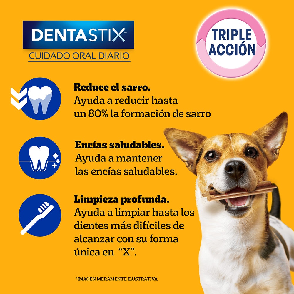 Pedigree Dentastix para Perro Adulto Raza Pequeña - 3