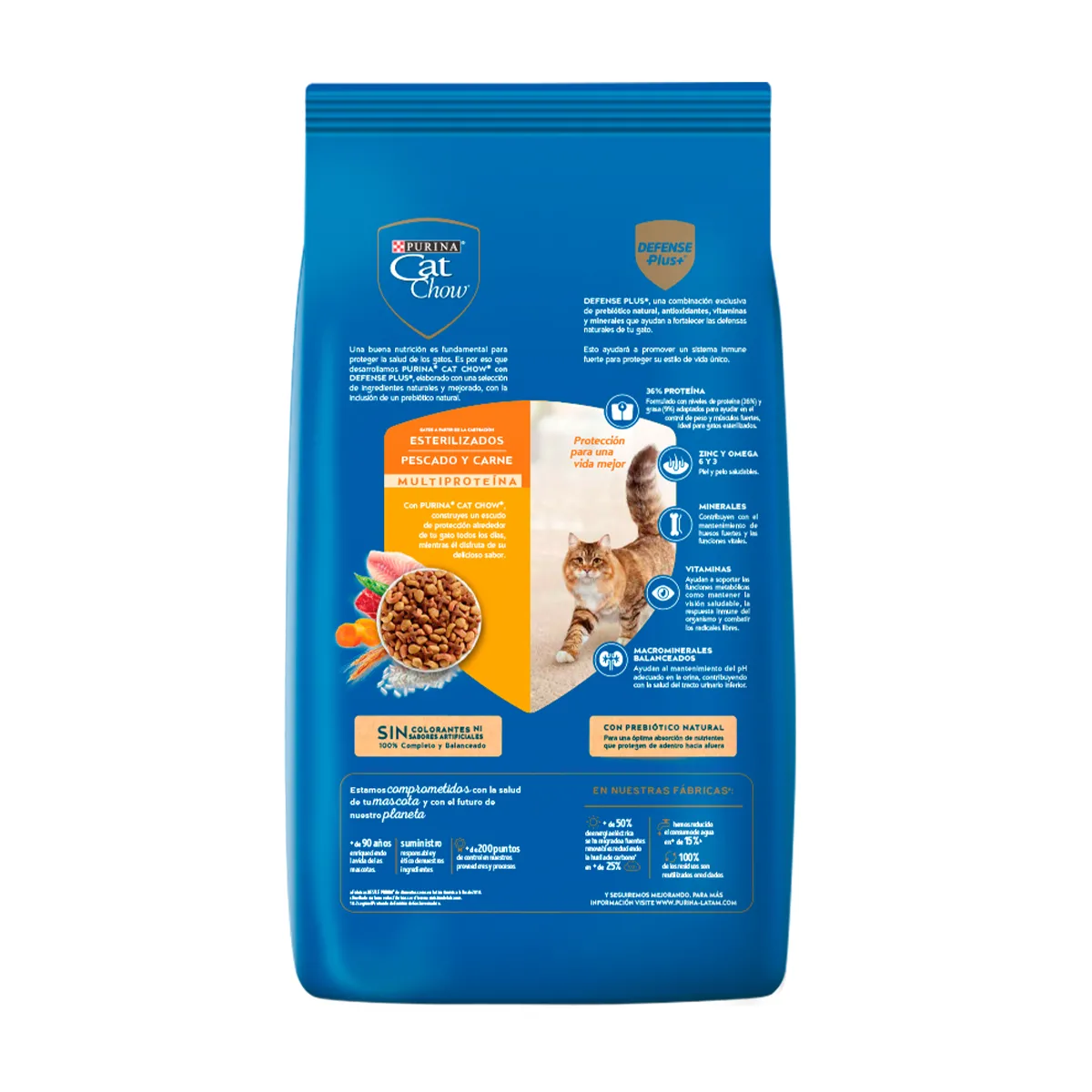 Cat Chow Esterilizados Pescado - 3