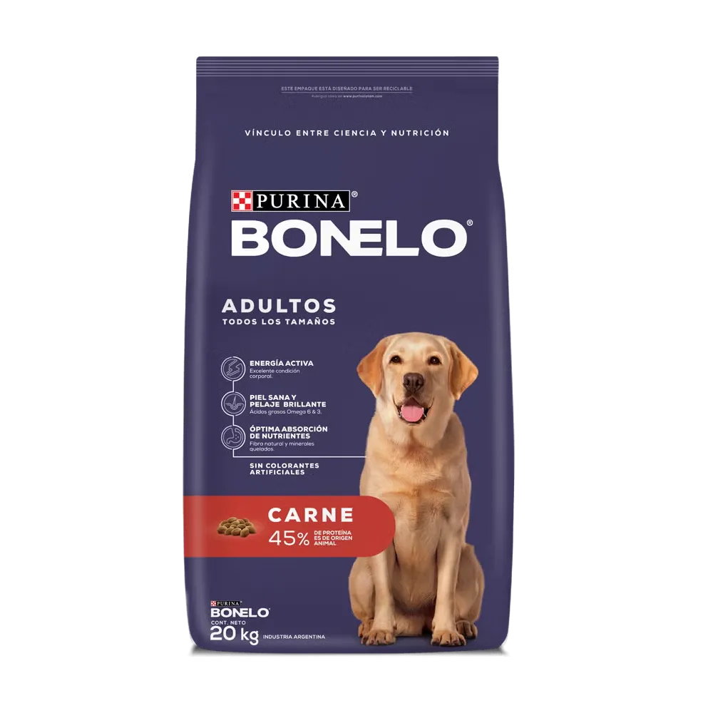 Bonelo Carne para Perro Adulto Todos Los Tamaños - 1