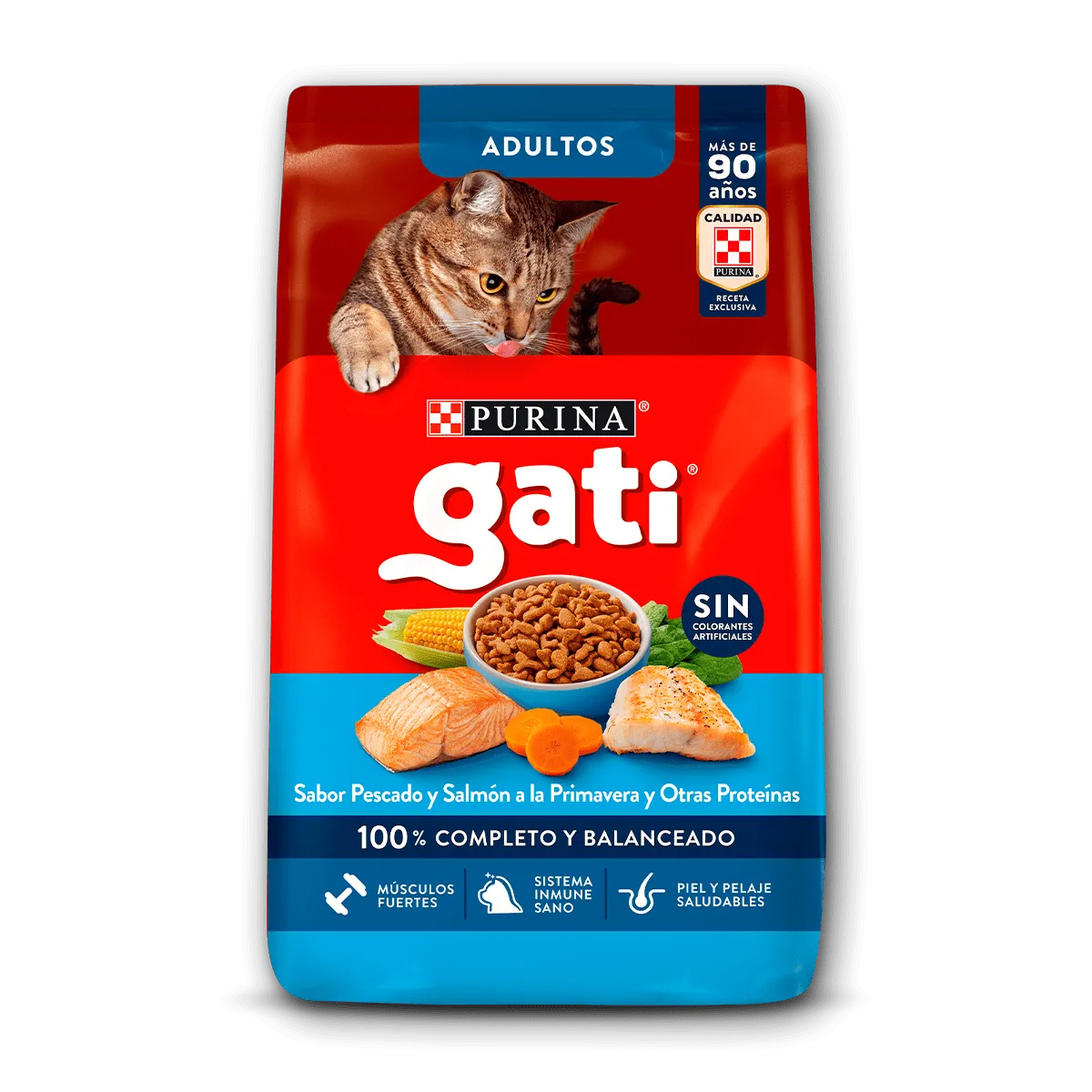 Gati Pescado y Salmón a la Primavera para Gato Adulto - 1