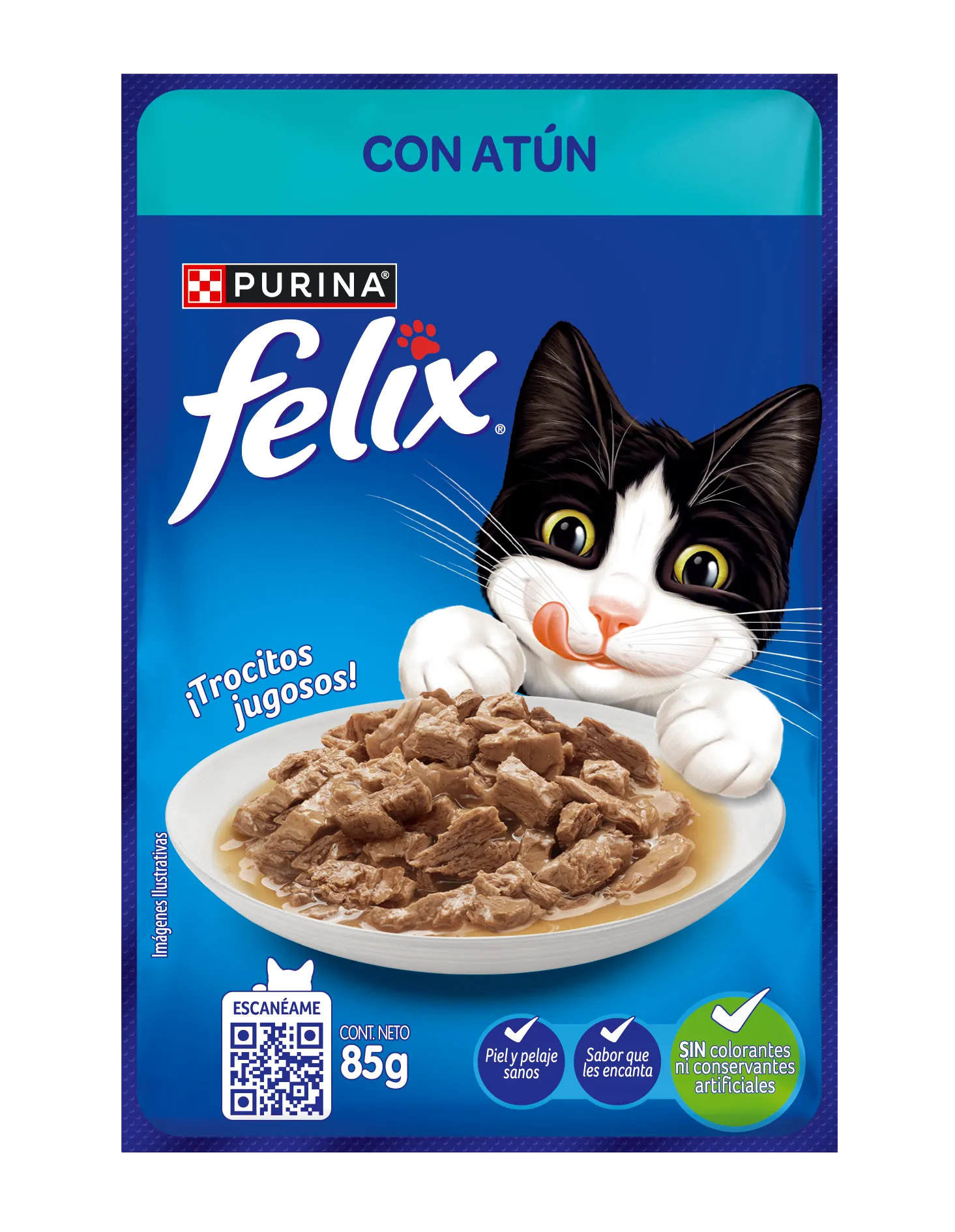 Felix Atún en Salsa para Gato - 1