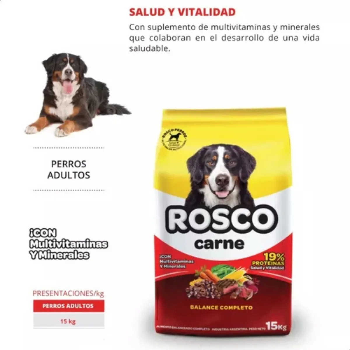 Rosco Sabor Carne para Perro Adulto - 2