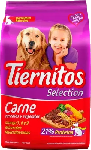 Tiernitos Selección Carne para Perro Adulto