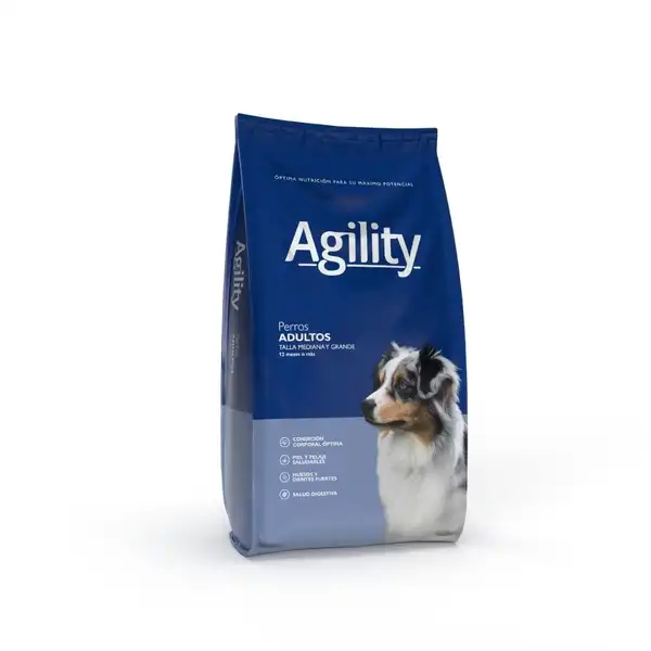 Agility Adultos Talla Mediana y Grande para Perro Adulto