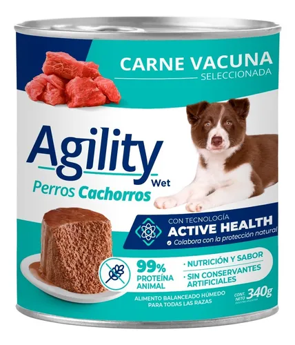 Agility Cachorros con Carne Vacuna Seleccionada