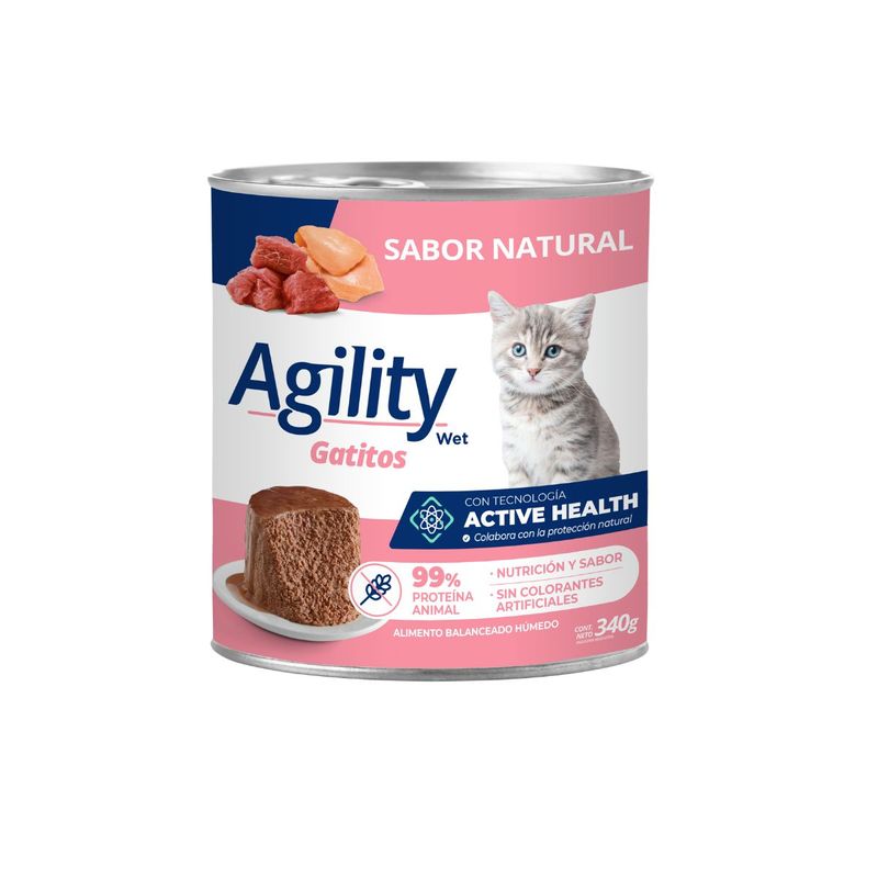 Agility Gatitos Sabor Natural