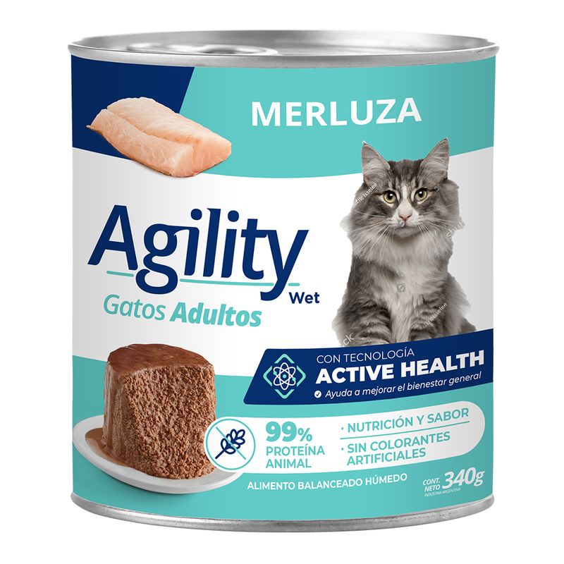 Agility Gato Adulto con Merluza