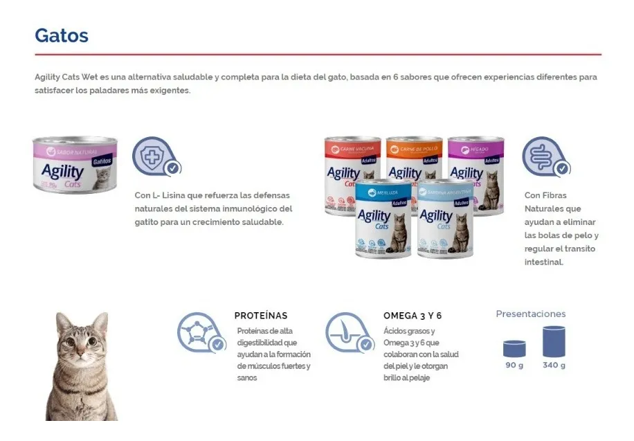 Agility Sardina para Gato Adulto - 3