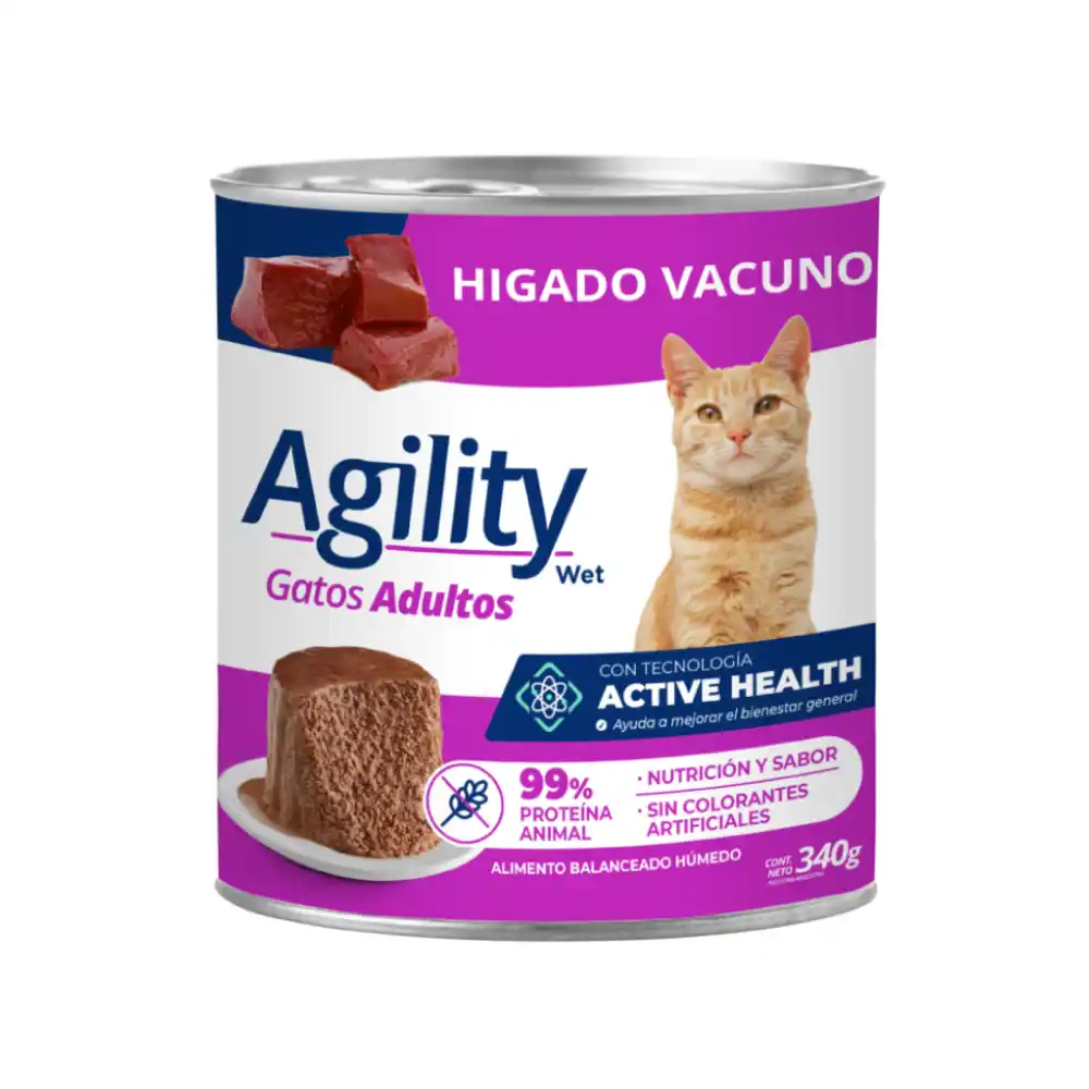 Agility Hígado para Gato Adulto