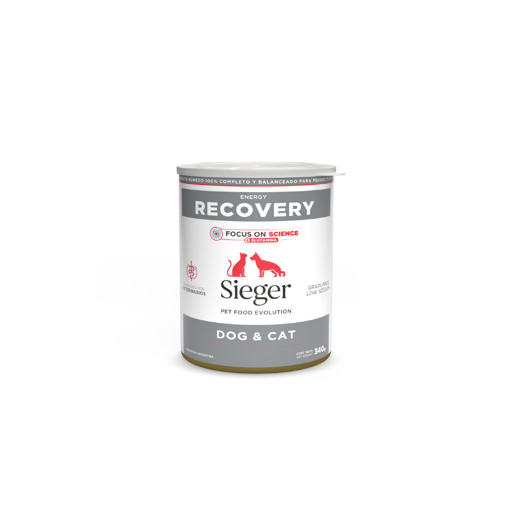 Sieger Recovery para Perro y Gato Adulto