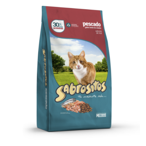 Sabrositos Pescado para Gato Adulto - 1