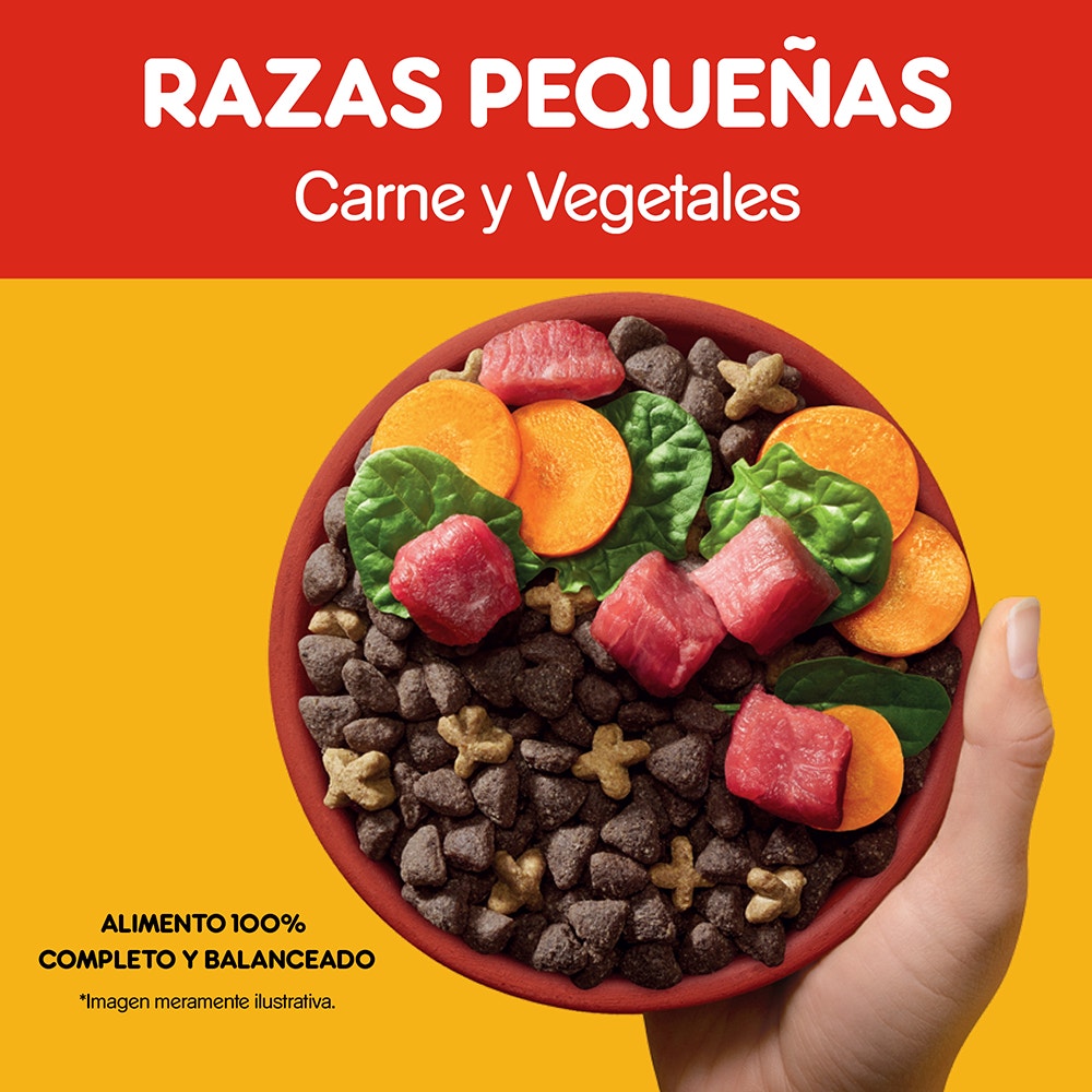 Pedigree Carne y Vegetales para Perro Adulto Raza Pequeña - 5