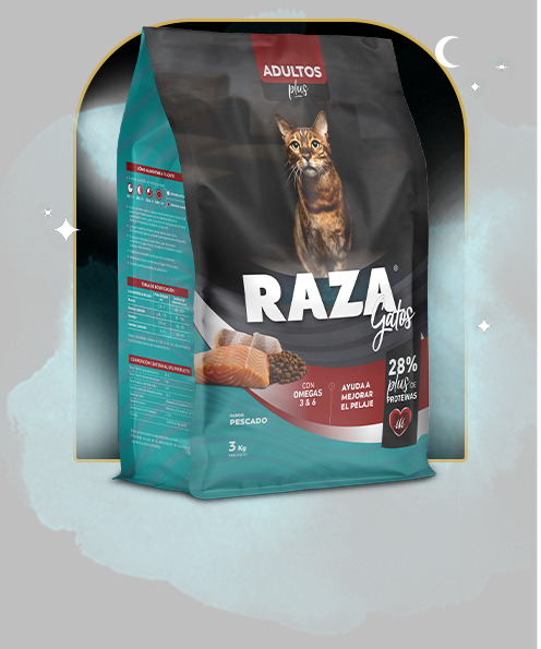 Raza Pescado Omega para Gato Adulto