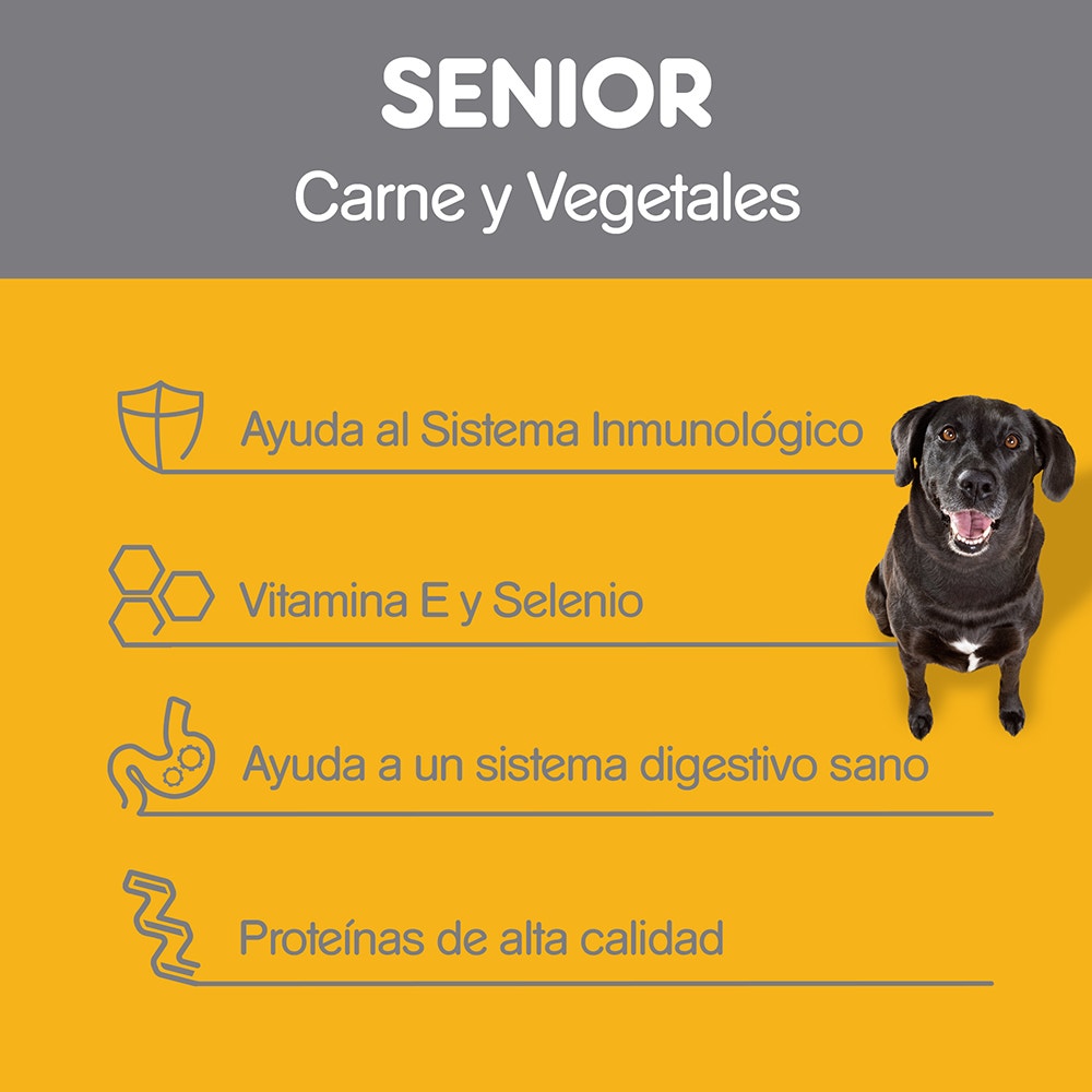 Pedigree Croquetas Senior Sabor Carne y Vegetales - 3