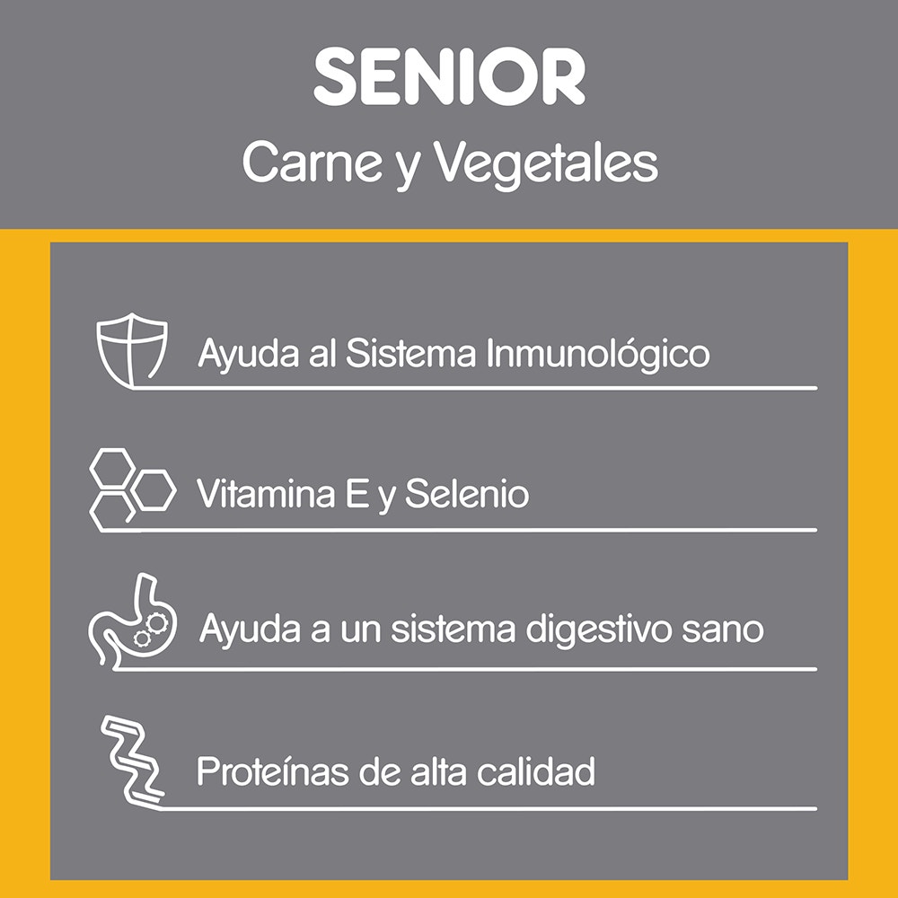 Pedigree Croquetas Senior Sabor Carne y Vegetales - 4