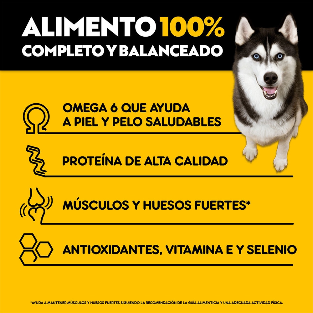 Pedigree High Protein Carne y Pollo para Perro Adulto - 2