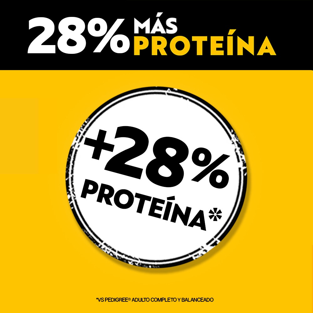 Pedigree High Protein Carne y Pollo para Perro Adulto - 3
