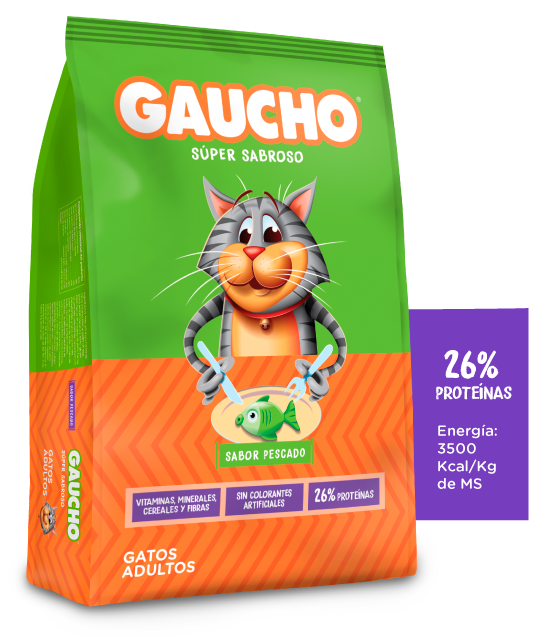 Raza Pescado para Gato Adulto