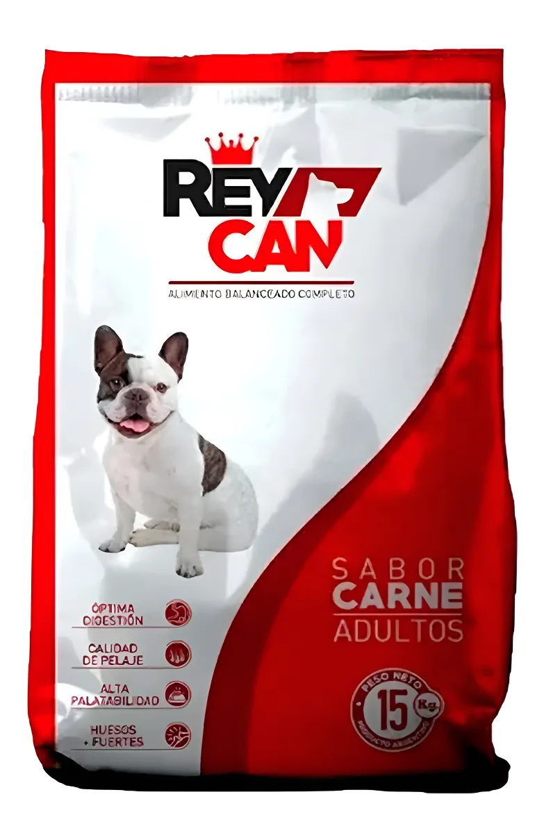 Rey Can Carne para Perro Adulto Mediana/Grande - 1