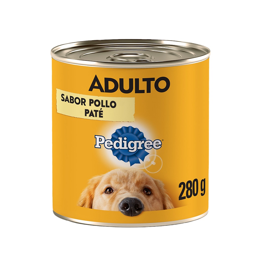 Pedigree Paté Sabor Pollo para Perro Adulto - 1