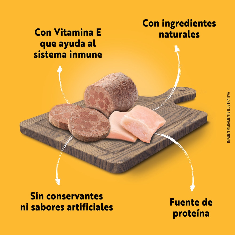 Pedigree Paté Sabor Pollo para Perro Adulto - 5