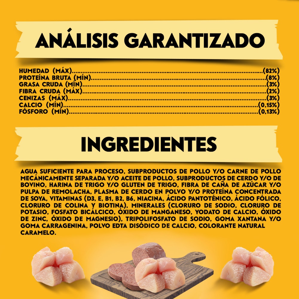 Pedigree Paté Sabor Pollo para Perro Adulto - 6