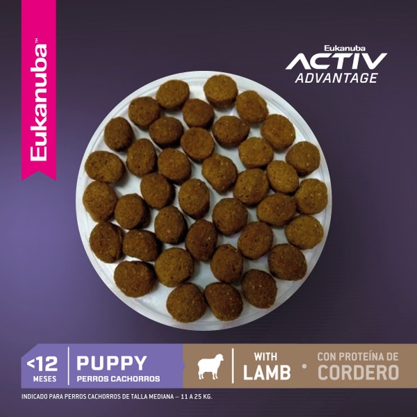Eukanuba Cordero para Perro Cachorro Mediano - 5