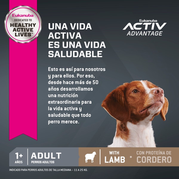 Eukanuba Cordero para Perro Adulto Mediano - 3