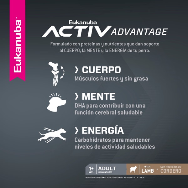 Eukanuba Cordero para Perro Adulto Mediano - 4