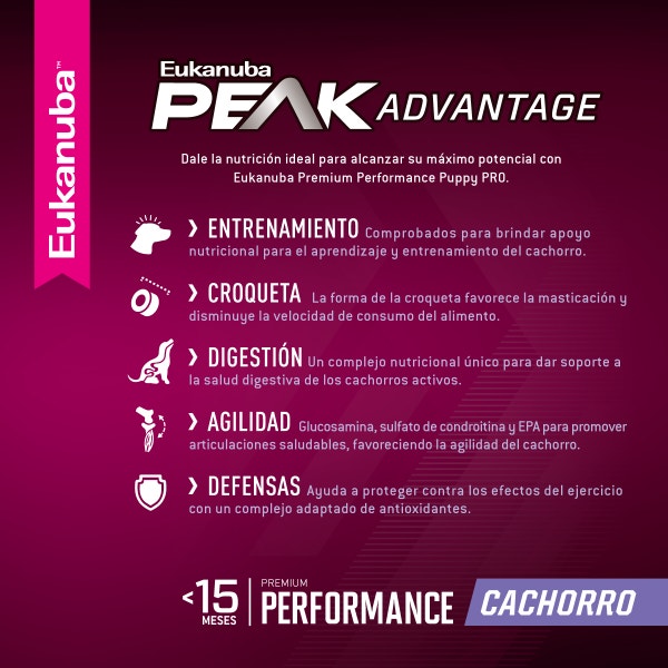 Eukanuba Premium Performance Puppy Pro para Perro Cachorro - 4