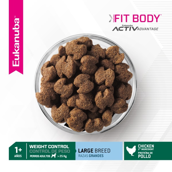 Eukanuba Fit Body para Perro Adulto Grande - 5