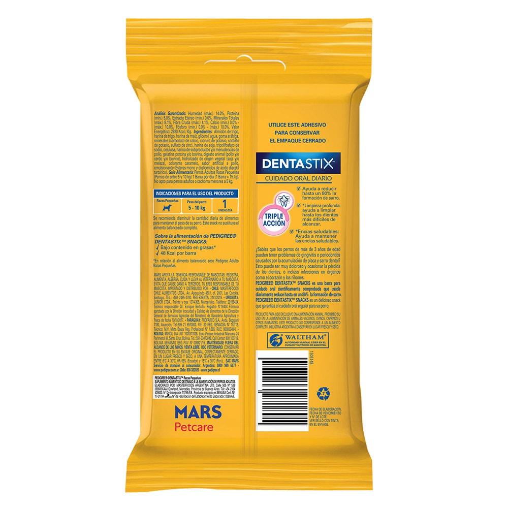 Pedigree Dentastix Cuidado Oral para Perro Adulto Raza Pequeña - 2