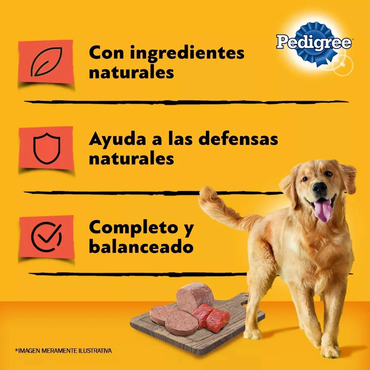 Pedigree Carne para Perro Adulto - 2