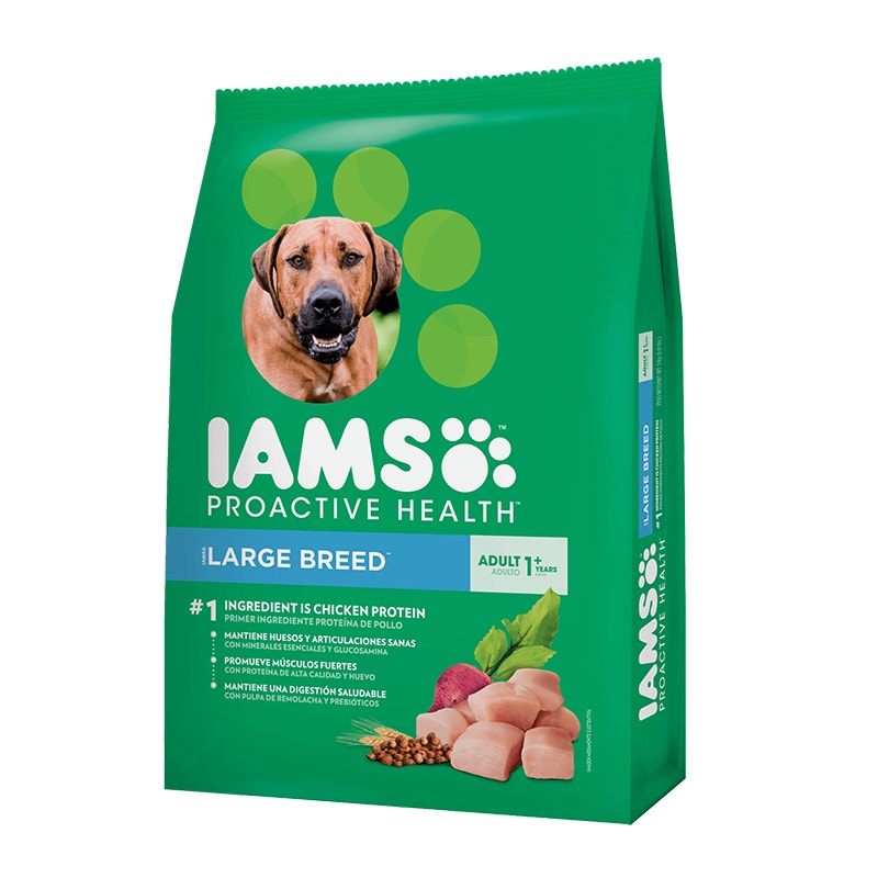 IAMS Proactive Health Adult Large Breed para Perro Adulto Raza Grande - 1