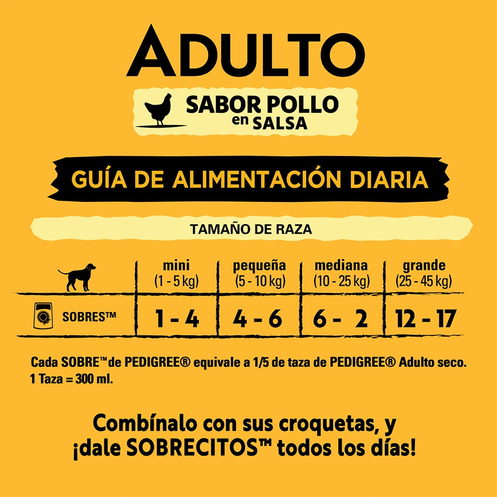 Pedigree Sabor Pollo para Perro Adulto - 6