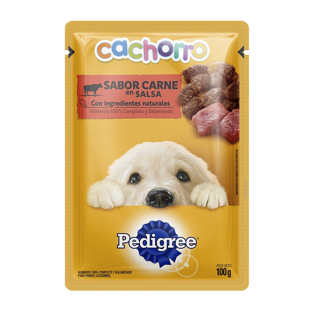 Pedigree Cachorro En Salsa Sabor Carne - 1