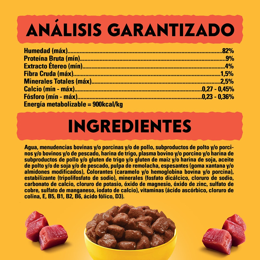 Pedigree Cachorro En Salsa Sabor Carne - 5