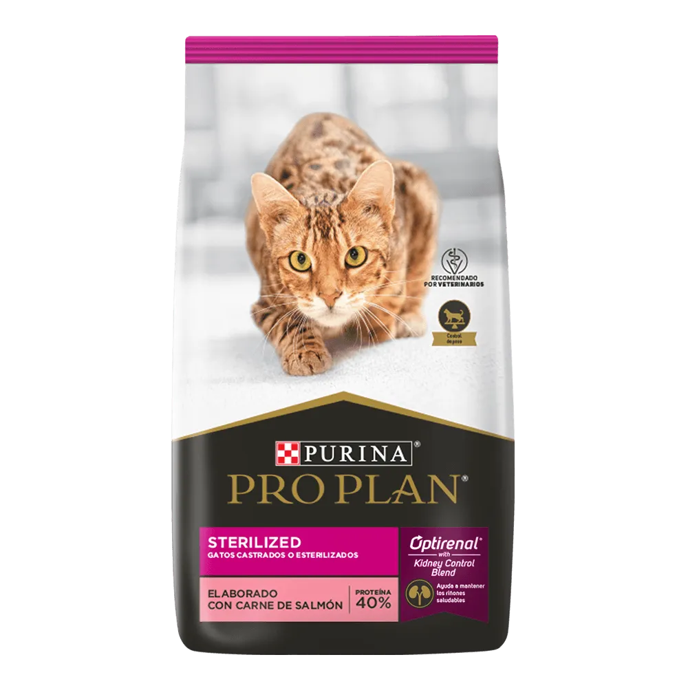 Pro Plan Gato Esterilizado con Salmón - 1
