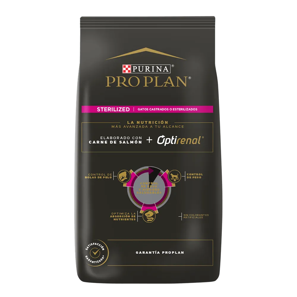 Pro Plan Gato Esterilizado con Salmón - 2