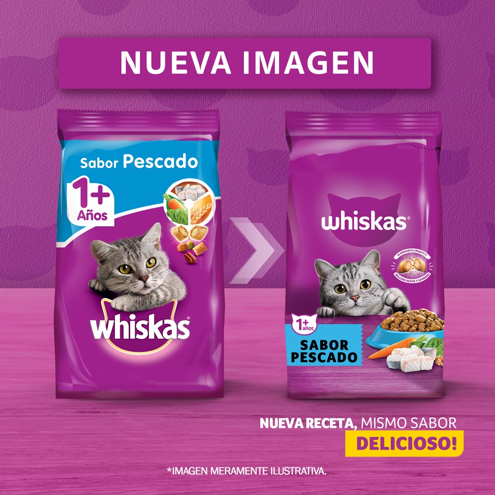 Whiskas Pescado para Gato Adulto - 6
