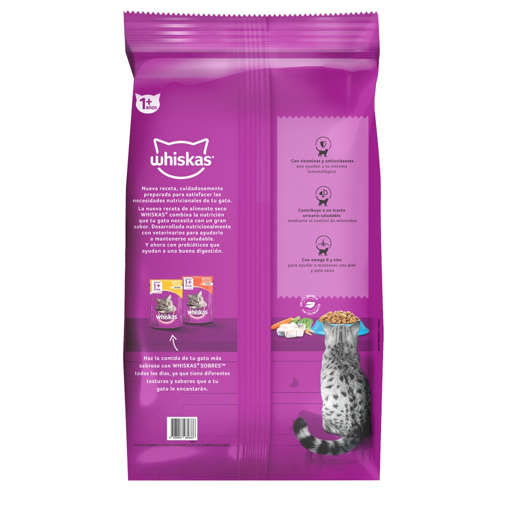 Whiskas Pescado para Gato Adulto - 2