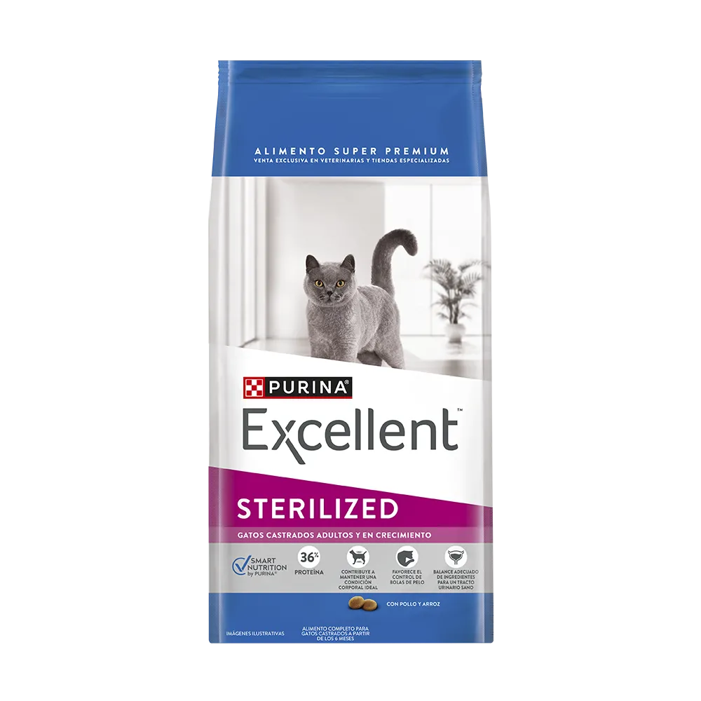Excellent Esterilizados para Gato Adulto - 1