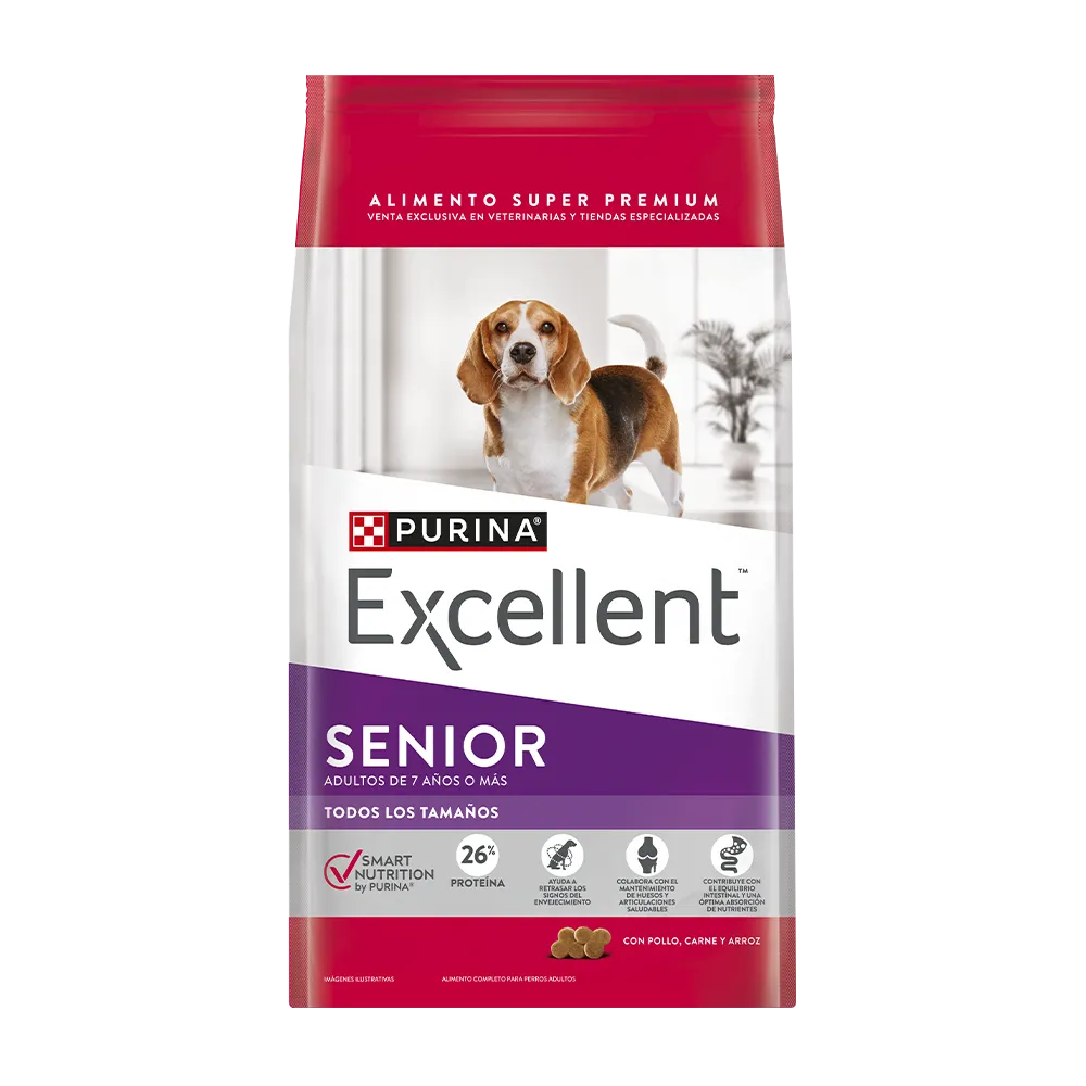 Excellent Senior Dog Pollo y Arroz para Perro Senior - 1