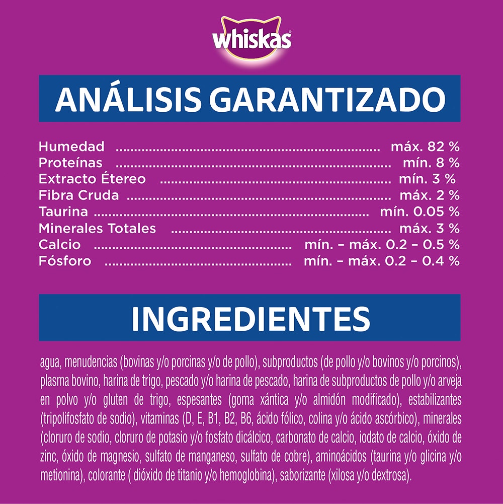 Whiskas Sardina en Salsa para Gato Adulto - 3