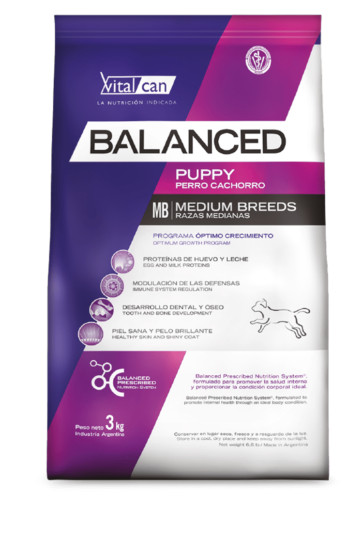 Vitalcan Balanced Cachorro Mediano