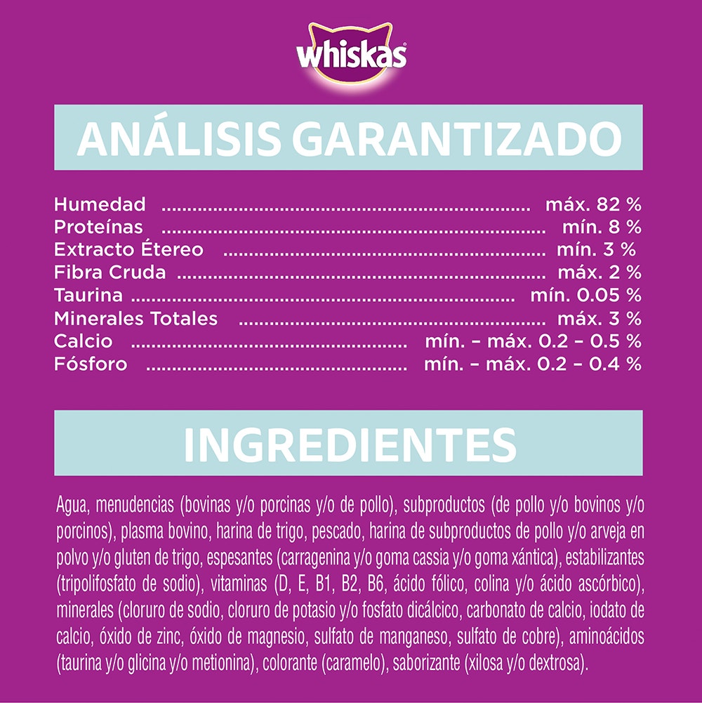 Whiskas Pescado en Soufflé para Gato Adulto - 3