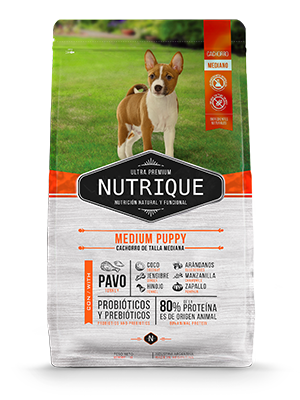 Nutrique Puppy Mediano para Perro Cachorro - 1