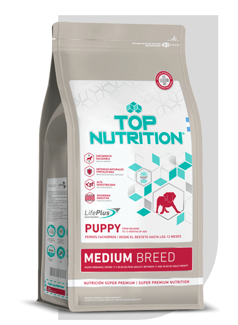Top Nutrition Cachorro Raza Mediana