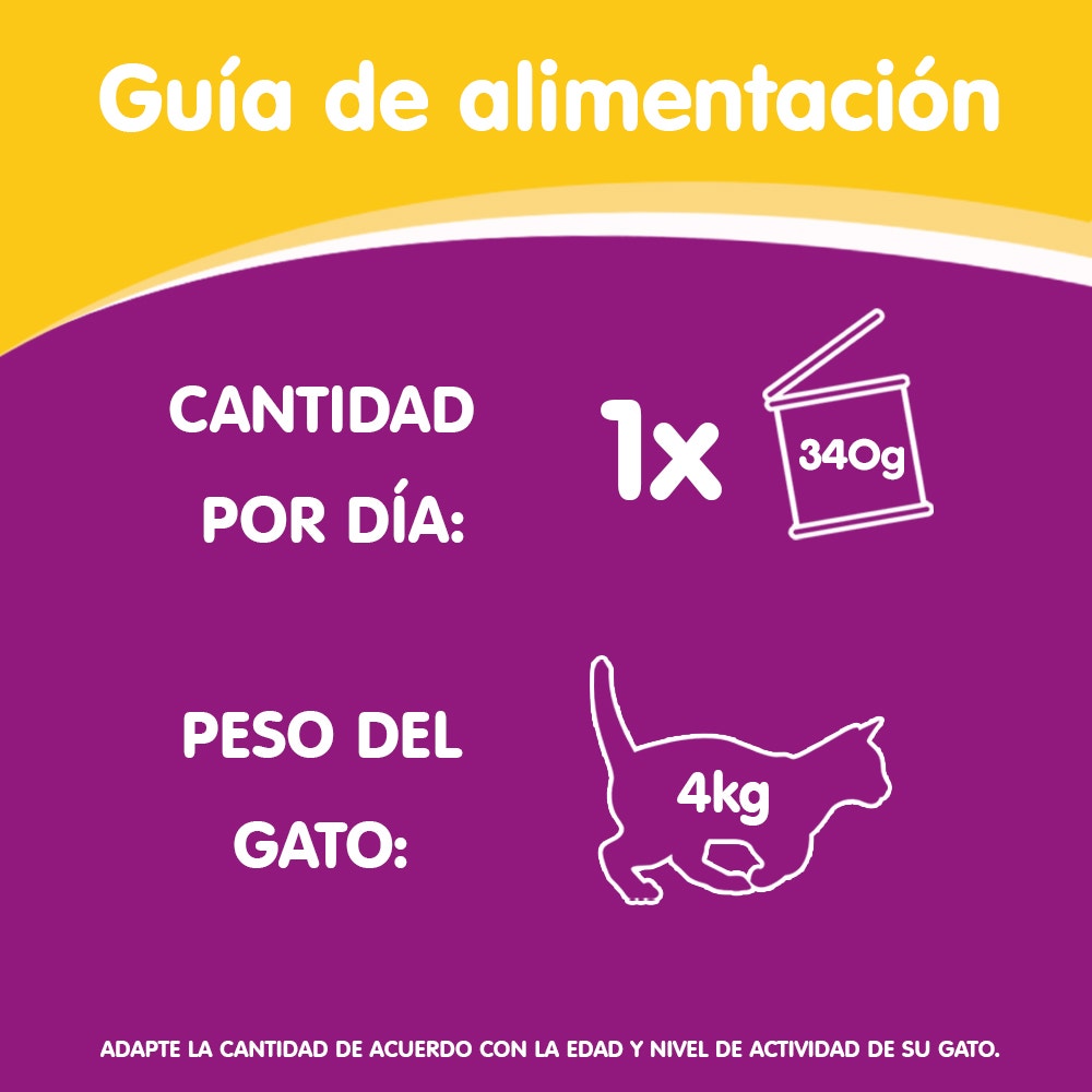 Whiskas Pollo en Paté para Gato Adulto - 6