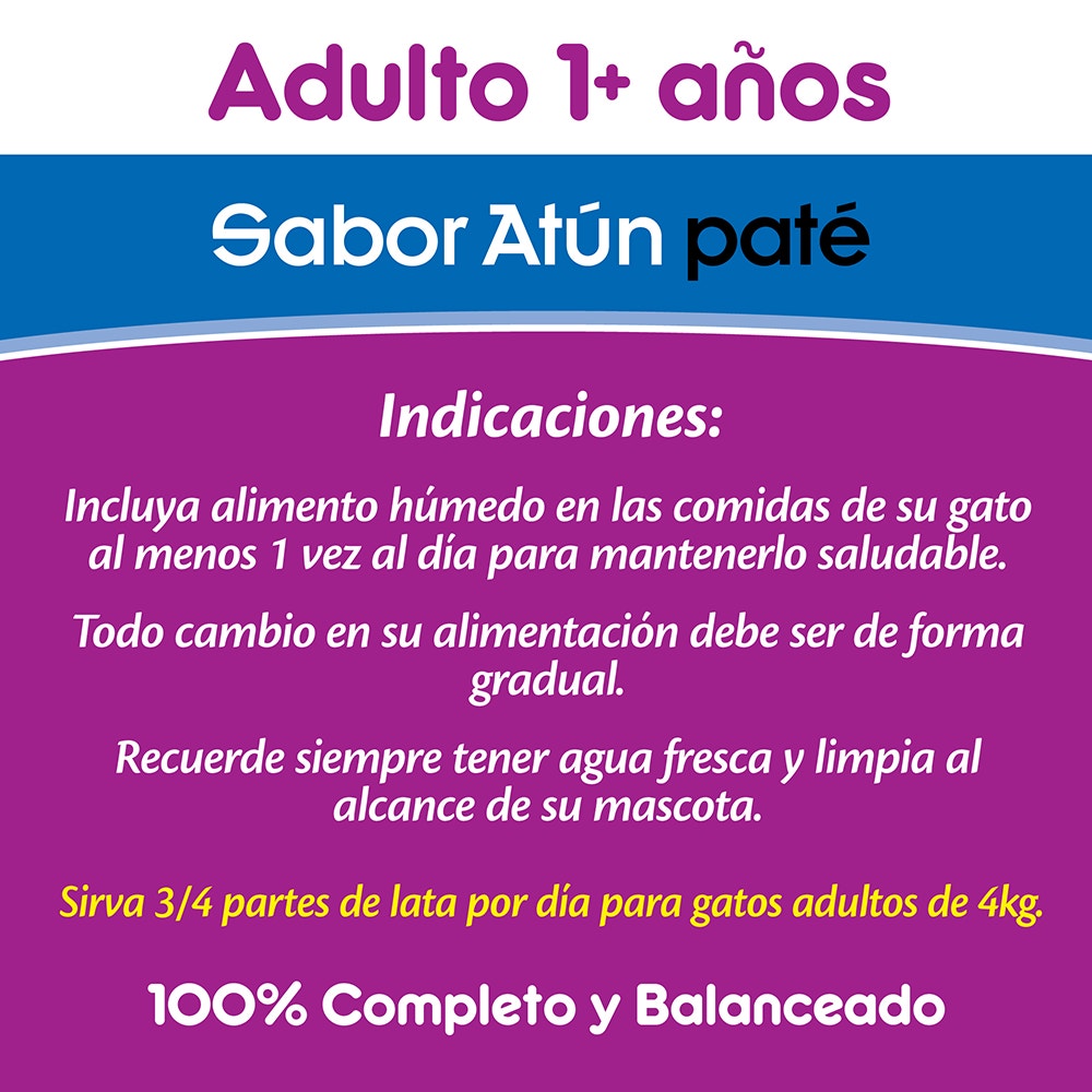 Whiskas Atún en Paté para Gato Adulto - 4
